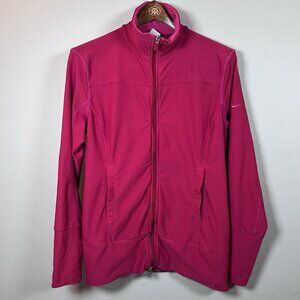 Nike Women's Pink Full-Zip Sweatshirt